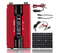 centrale elettrica con pannello solare 18W | di energia solare | Generatori di emergenza dalla centrale elettrica con outlet di alimentazione alternato a 220 V per l'uso esterno di VO