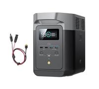 Centrale Elettrica Portatile EcoFlow DELTA 2 con cavo XT60i, batteria LFP, ricarica rapida, generatore solare per alimentazione domestica di emergenza, campeggio e camper