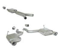 Centrale inox + Posteriore inox Ford Mustang Mk6 2015>>2023