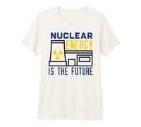 Centrale Nucleare - L'energia Nucleare è la Scienza del Futuro Maglietta Premium