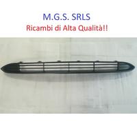 CENTRALE PARAURTI ANTERIORE CARBON METAL PER FIAT PUNTO EVO 2009-2012