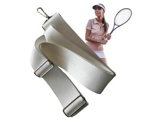 centrale per rete da tennis standard, divisore regolabile in altezza, nastro di confine integrato e cintura centrale, in nylon resistente all'acqua e ai raggi UV, 2. Lunghezza per