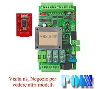 CENTRALE SCHEDA CANCELLI SCORREVOLI E BATTENTI MOTORE 230VAC CON/SENZA ENCODER