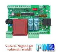 CENTRALE SCHEDA ELETTRONICA PER SERRANDA TEPPARELLE E BARRIERE 230 Vac
