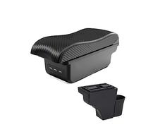 Centrale Vano Portaoggetti Per Nissan Per Note Scatola Bracciolo Scatola Bracciolo Auto Modifica Interna Posacenere Di Ricarica USB Accessori Auto(B1 White line 3 USB)