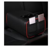 Centrale Vano Portaoggetti Universale Per Ford All Cars Car Rear Seat Armrest 2 Row Console Box Con Portabicchieri Bracciolo Sedile Posteriore Bracciolo Console Box(Double pockets)