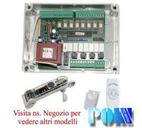 CENTRALE X 4 TENDE DA SOLE TAPPARELLA ANEMOMETRO SENSORE SOLE PIOGGIA WIRELESS