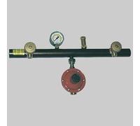 CENTRALINA 2 ATTACCHI COMPLETA DI REGOLATORE 4 Kg/h Regolatori Gas Cavagna