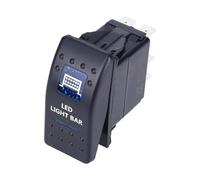 Centralina Alzacristalli Interruttore A Levetta Per Auto Barca Camion Luce Impermeabile 24V Stile Barra Blu A Bilanciere Retromarcia Posteriore 12V(2)