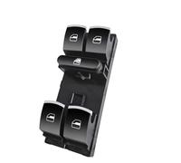 Centralina Alzacristalli Per VW Per Golf 5 6 Per GTI MK5 MK6 5ND959857 Pulsante Controllo Dell'interruttore Principale Dell'alzacristalli Elettrico 10 Pin(Chrome)