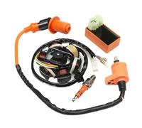 Centralina CDI Per GY6 49 cc 50 scooter 4 pezzi/set bobina accensione CDI scintilla magneto statore