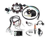 Centralina CDI per Moto, accensione, 1 Set di Cablaggio, Bobina di accensione CDI, Interruttore di Scintilla, solenoide, relè per ATV 150cc 200cc 250cc, statore, Bobina di accensione CDI per Moto.