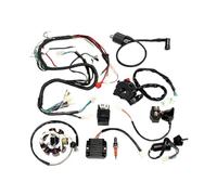 Centralina CDI per Moto, accensione, Bobina di accensione CDI per Moto, ATV, Quad, Elettrico, Cablaggio CDI Razor, Gruppo statore, Set di Attrezzi per Cablaggio per 125cc, 250cc, 300cc