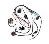Centralina CDI per Moto, impianto Elettrico di accensione, Cablaggio, statore CDI, Kit a 6 Bobine per Moto da 50cc, 70cc, 90cc, 110cc, 125cc, avviamento, Bobina di accensione CDI.