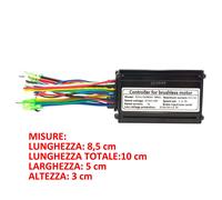 Centralina Controller KT 24/36 Volt15A Bici Elettrica E bike 250/350Watt