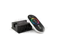 CENTRALINA CONTROLLER RGB CON TELECOMANDO TOUCH RF 433Mhz 12V 24V 8A max