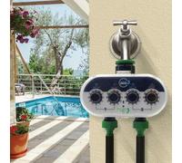 Centralina da Rubinetto Rain Zero Pressure 1 zona 2 zone Irrigazione Manuale Orto Giardino (2 ZONE)