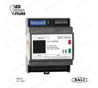 CENTRALINA DIMMER LED 4 CANALI RGB RGBW BIANCO E BIANCO DINAMICO DALI DIN RAIL