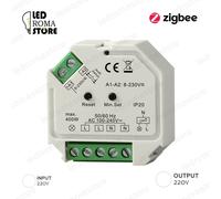 CENTRALINA DIMMER ZIGBEE TRIAC SMART DOMOTICA HUE ALEXA GOOGLE COMANDO VOCALE