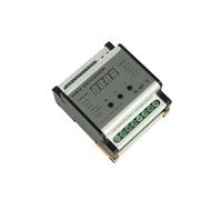 Centralina DMX Decoder Con Rail Guida DIN 4 Canali 12V 24V 5AX4 DMX701