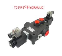 Centralina elettromagnetica Z80 24VDC 80L elettrovalvola idraulica DA