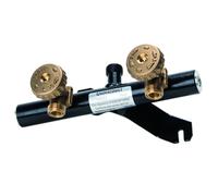 Centralina gas 2 rubinetti GPL senza valvola e manometro NOVACOMET