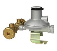 CENTRALINA GAS GPL 2 BOMBOLE CAVAGNA - REGOLATORE BP KG/H 7 + STAFFA