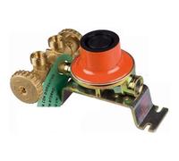 Centralina gas GPL con regolatore di bassa pressione 4 kg/h per 2 bombole art.r6708 - Novacomet