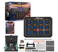 Centralina Interruttori Touch 12 Gang Universale For Auto 4x4 Offroad Marine