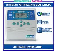centralina irrigazione a 4 6 zone per giardino programmatore HUNTER elettrica