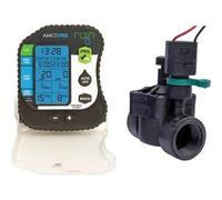 Centralina irrigazione amico pro rain x esterno zone 1+elettr. 1" 2xstilo aa ...