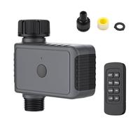 Centralina Irrigazione da Giardino con Telecomando, Controller Intelligente per Valvola dell'acqua, Impermeabile Timer per Irrigazione Automatico, Controllo Remoto Temporizzatore Irrigazione