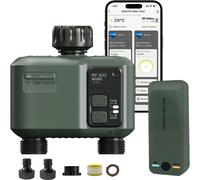 CENTRALINA IRRIGAZIONE WIFI 2 USCITE RF 433 PER GIARDINO - CONTROLLO SMART 500M