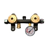 CENTRALINA KOMPACT 2 BOMBOLE CON VALVOLA E MANOMETRO Centraline Gas