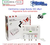 Centralina Larga Banda 120 dBuV Regolabile 40dB Auto-alimentata