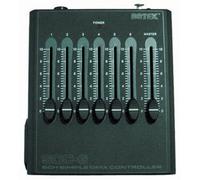 CENTRALINA MANUALE DMX A BATTERIA SDC 6 CANALI BOTEX EFFETTO LUCI LED DIMMER