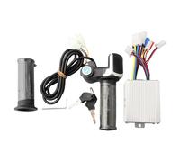 Centralina Monopattino Elettrico 1×Kit impugnatura acceleratore controller spazzolato bicicletta 24V/36V/48V 250W/350W/500W/1000W Set di retrofit e-bike for scooter elettrico(36V350W)