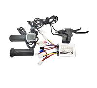 Centralina Monopattino Elettrico 24V 36V 48V 250W 350W 500W Regolatore di Spazzola Kit Freno A Farfalla for Bici Elettrica Scooter Motore A CORRENTE CONTINUA Brushless Motor Controller(36V 500W)