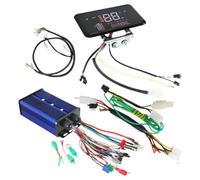 Centralina Monopattino Elettrico 36V/48V/60V/72V 60A 350W-3000W Brushless DC Motor Controller E-Bicycle Scooter