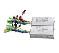 Centralina Monopattino Elettrico 48V 25A DC Controller Brushless Con Chiave Display Strumento Acceleratore for Scooter Elettrici Fuoristrada E Biciclette(48V 25A controller)