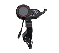 Centralina Monopattino Elettrico 48V 25A DC Controller Brushless Con Chiave Display Strumento Acceleratore for Scooter Elettrici Fuoristrada E Biciclette(Display)