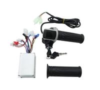Centralina Monopattino Elettrico Accessori for scooter bici elettrica Motore spazzolato Controller e acceleratore Twist Grip 24V 36V 48V 250W 350W 500W 1000W Centralina Bici Elettrica(Color:24V 250W)