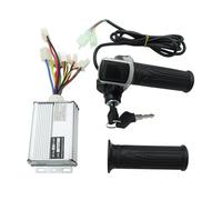 Centralina Monopattino Elettrico Accessori for scooter bici elettrica Motore spazzolato Controller e acceleratore Twist Grip 24V 36V 48V 250W 350W 500W 1000W(36V 1000w)