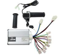 Centralina Monopattino Elettrico Controller brushless 36V 48V1000W con acceleratore rotativo a velocità di alimentazione chiave for accessori bici scooter elettrico(36V set)