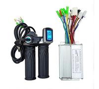 Centralina Monopattino Elettrico Controller dual mode universale for motore brushless 36V 48V 350W 18A con kit acceleratore for visualizzazione velocità for scooter elettrico Brushless Motor Controlle