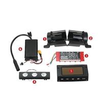 Centralina Monopattino Elettrico For Display Meter Set Di Accessori for L'assemblaggio Scooter Elettrici Kit Luci for Manubrio Del Cavo Collegamento Controller Motore(B)