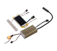 Centralina Monopattino Elettrico Kit cruscotto controller scheda madre 8 pollici accessori scooter elettrico pannello display in metallo di controllo(Set)