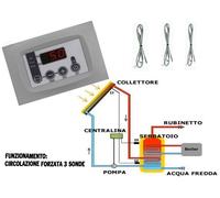 CENTRALINA PANNELLO SOLARE A CIRCOLAZIONE FORZATA