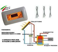 CENTRALINA PANNELLO SOLARE A CIRCOLAZIONE FORZATA CON CONTROLLO PWM