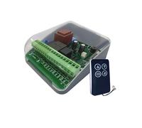 CENTRALINA PER SERRANDA GARAGE TENDA SARACINESCA CON RICEVENTE 433 E TELECOMANDO